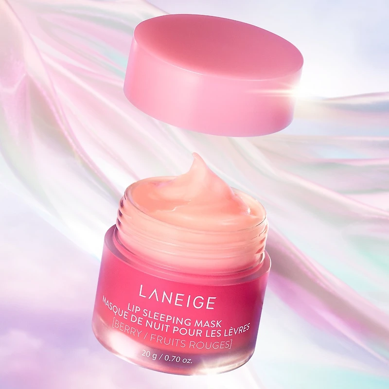 Masque de nuit pour les lèvres hydratation intense avec vitamine C