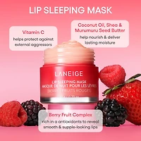 Masque de nuit pour les lèvres hydratation intense avec vitamine C
