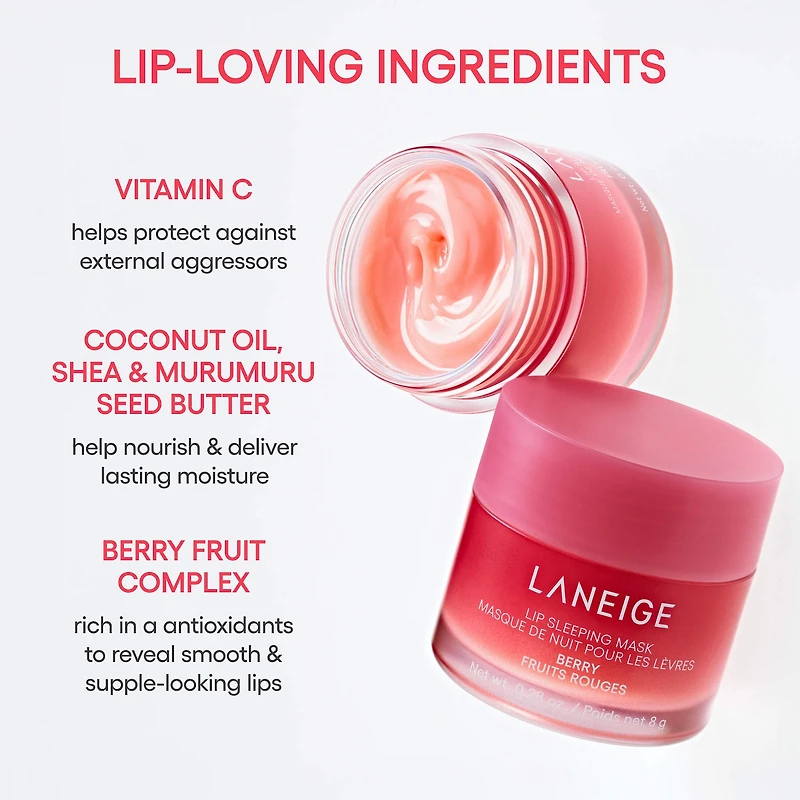 Lip Sleeping Mask – Intense Hydration Treatment with Vitamin C