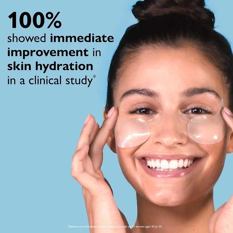 Water Drench® Hyaluronic Acid Eye Mask Patches for Hydration and Dark Circles