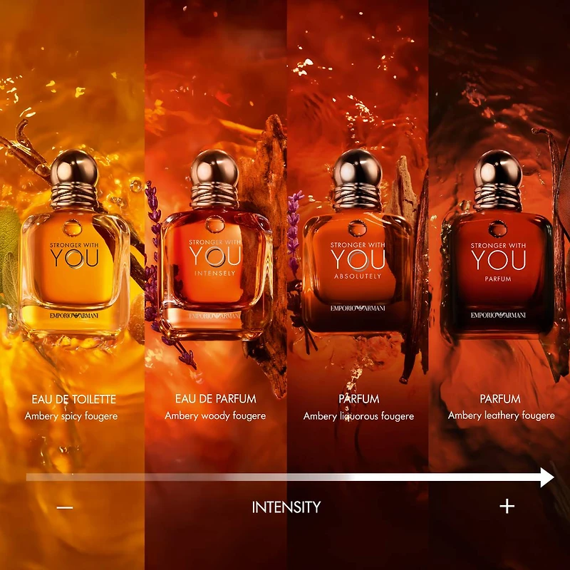 Eau de toilette Stronger With You avec vanille et châtaigne