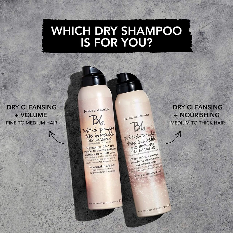 Shampoing sec nourrissant en poudre Prêt-à-powder Très Invisible