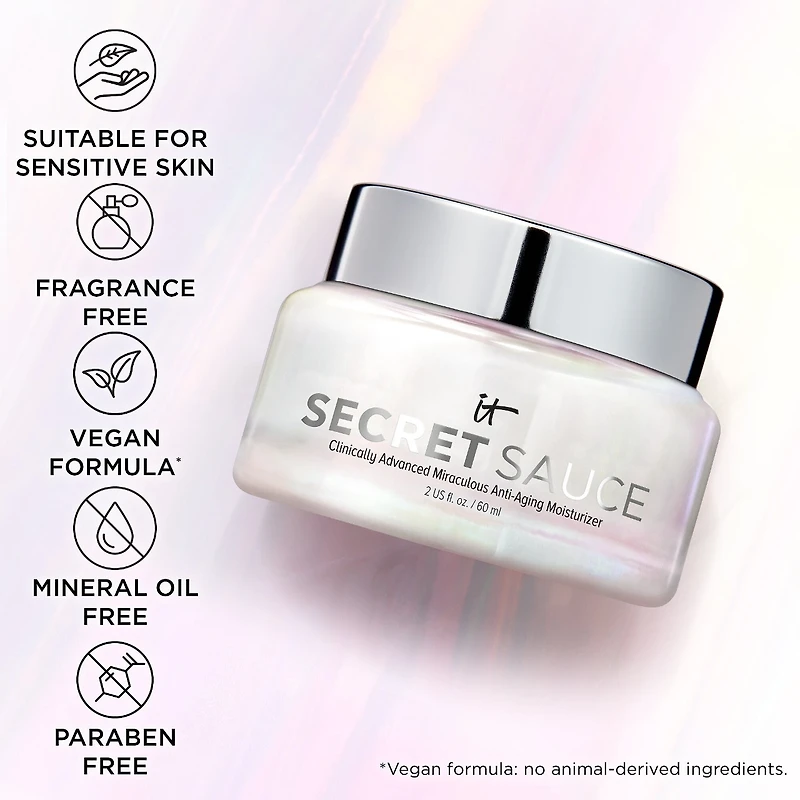 Hydratant anti-âge pour le visage Secret Sauce