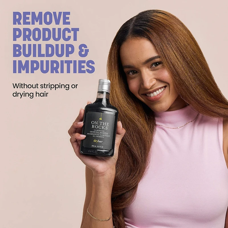 On The Rocks Clarifying Charcoal Shampoo