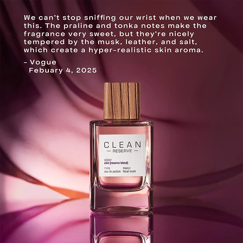 Skin Eau de Parfum with Musk and Vanilla