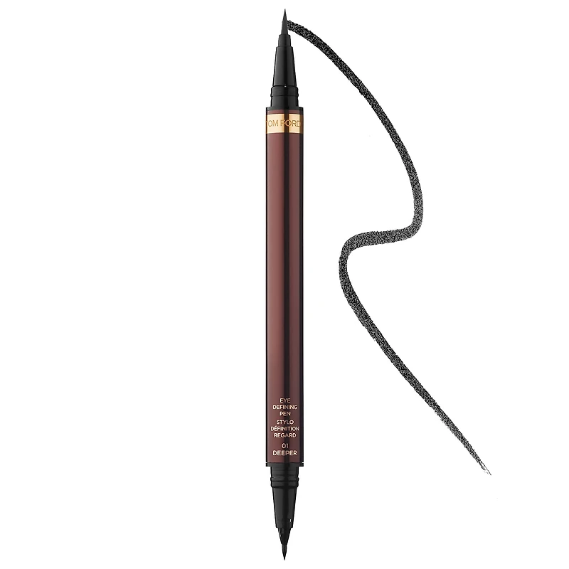 TOM FORD Eye Defining Pen Liquid Eyeliner Duo 01 Deeper .03 oz/.8 mL