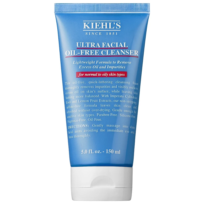 Nettoyant visage ultra sans huile