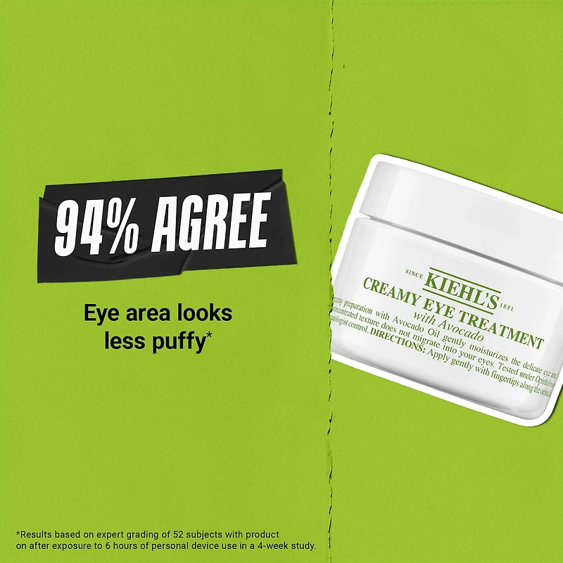 Hydrating Eye Treatment Cream with Avocado