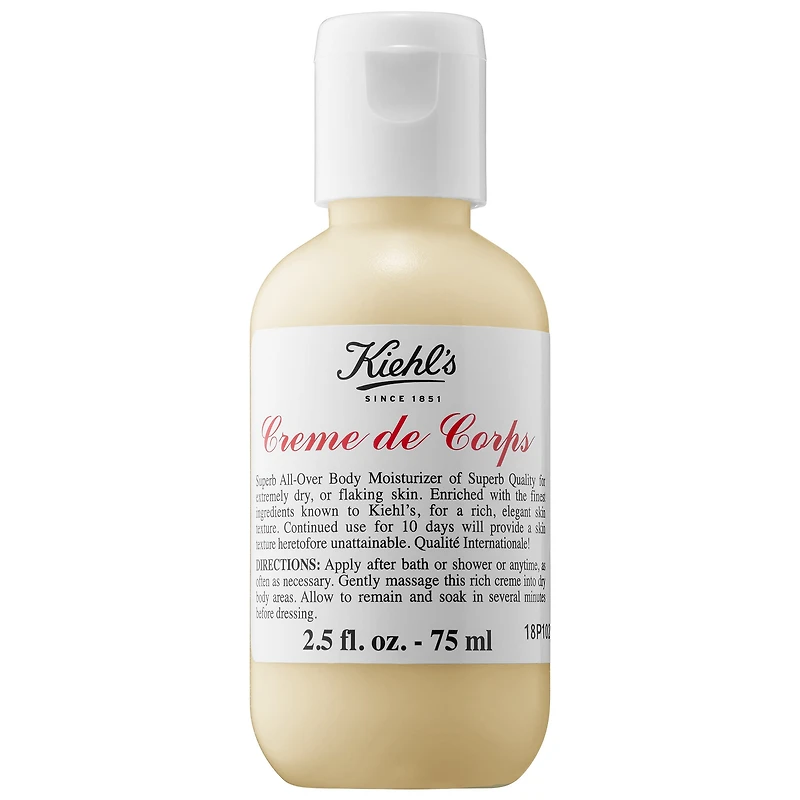 Lotion pour le corps hydratante rechargeable Crème de avec squalane