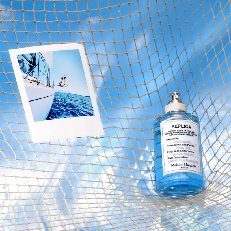 Eau de toilette avec accord aquatique et iris Sailing Day REPLICA’