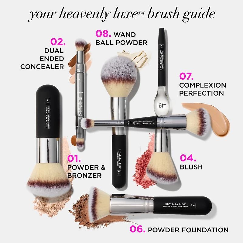 Pinceau perfecteur de teint Heavenly Luxe n°7