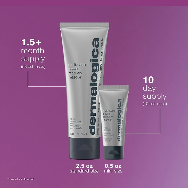 Masque réparateur puissant multivitaminé