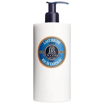 L'Occitane Nourishing & Comforting Shea Butter Rich Body Lotion 8.4 oz/ 250 mL