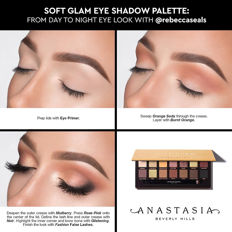 Palette de fards à paupières Soft Glam