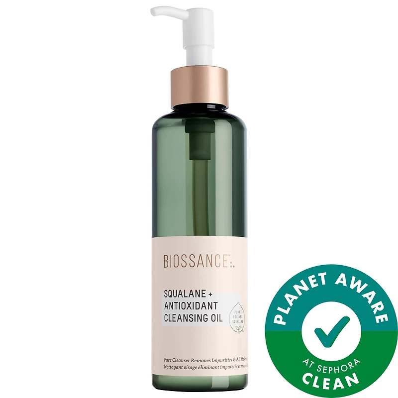 Antioxidant Makeup Removing Cleansing Oil + Squalane