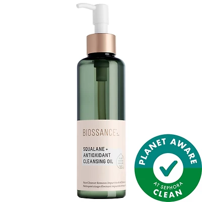 Antioxidant Makeup Removing Cleansing Oil + Squalane