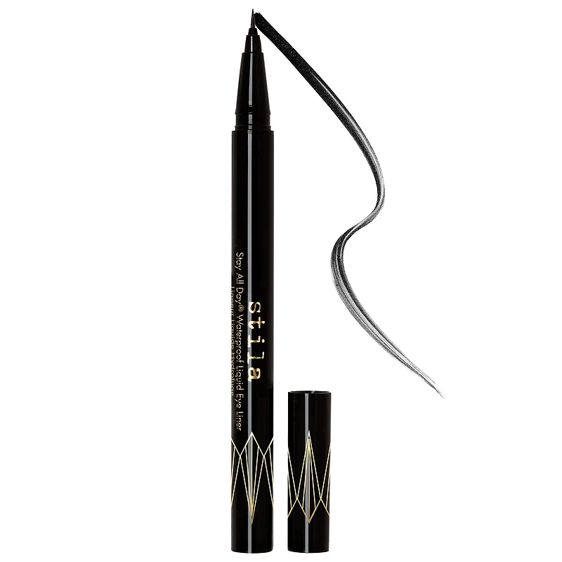 stila Stay All Day® Waterproof Liquid Eye Liner - Micro Tip Intense Black .016 oz / 0.5 mL