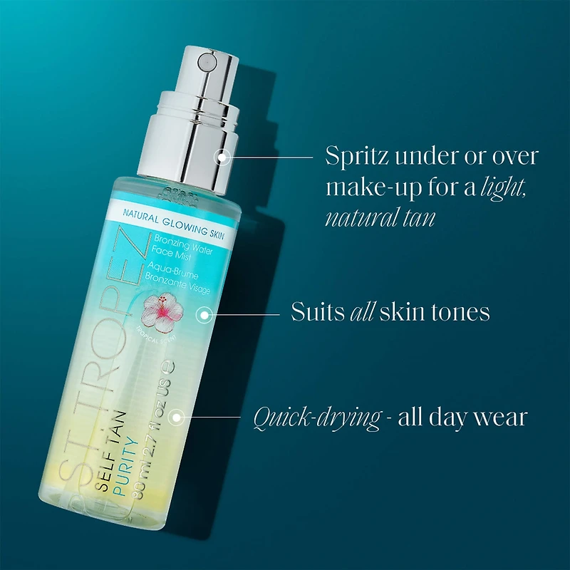 Aqua-brume bronzante visage Self Tan Purity
