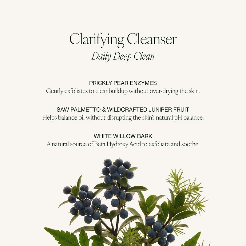 Clarifying Pore & Oil Control Cleanser with BHA & AHA for Redness