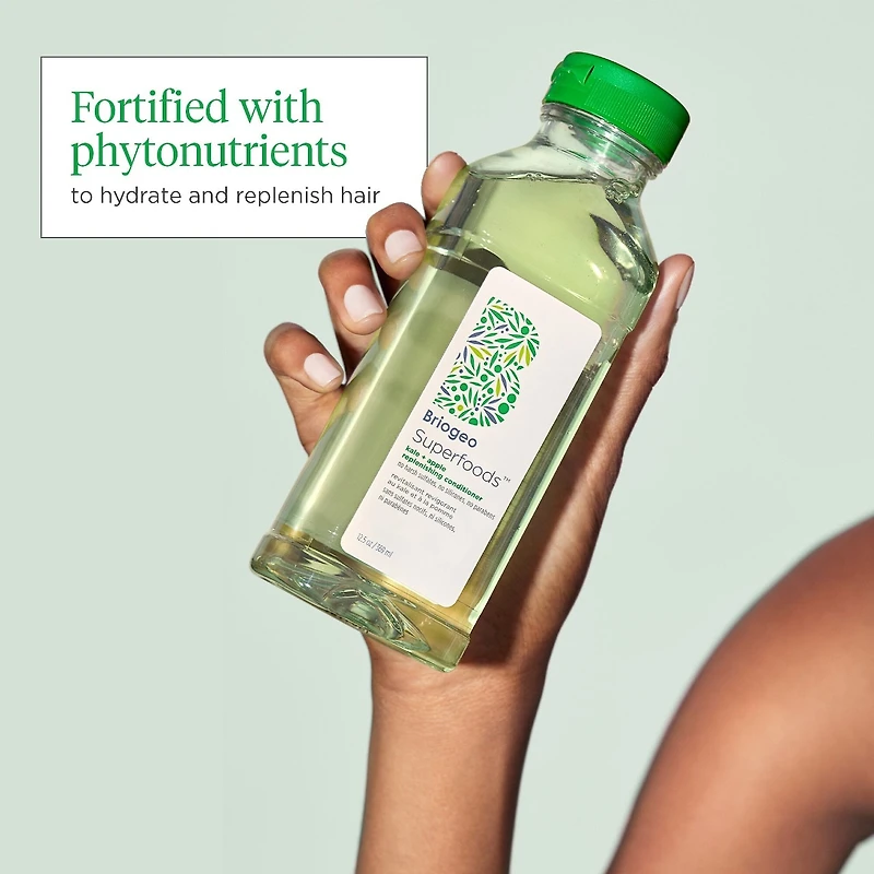 Superfoods Matcha + Apple Replenishing Shampoo