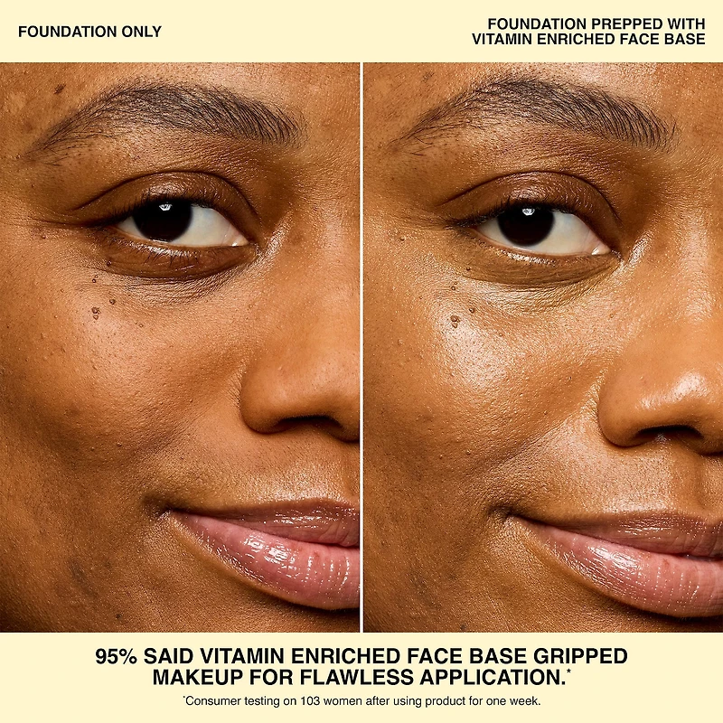 Base hydratante vitaminée pour le visage avec vitamine C et acide hyaluronique