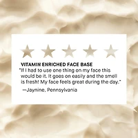 Base hydratante vitaminée pour le visage avec vitamine C et acide hyaluronique