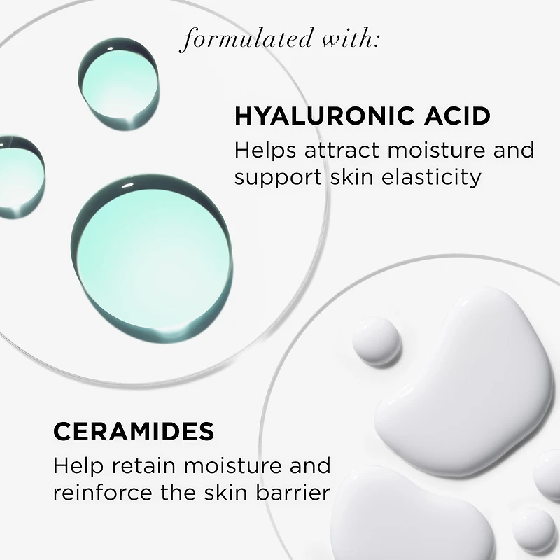 Confiance dans un sérum nettoyant hydratant pour le visage