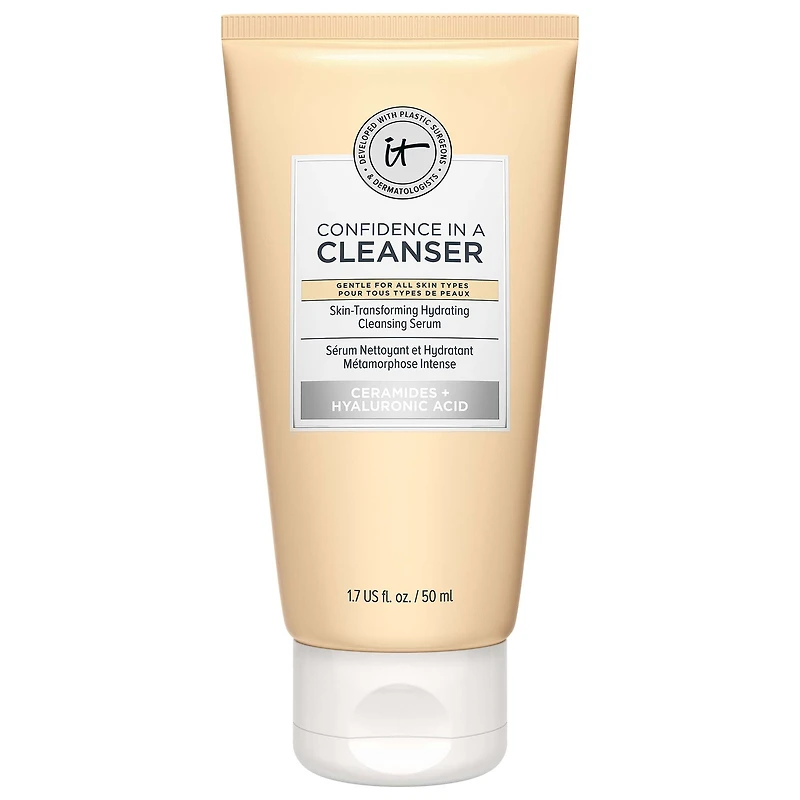 Confiance dans un sérum nettoyant hydratant pour le visage