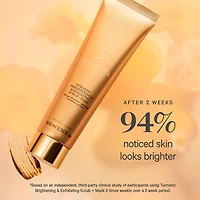 Turmeric Brightening Pore Scrub + Exfoliating Mask