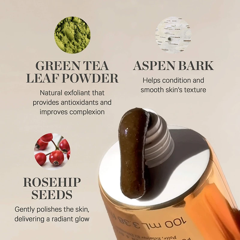 Turmeric Brightening Pore Scrub + Exfoliating Mask