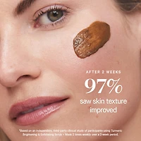 Turmeric Brightening Pore Scrub + Exfoliating Mask