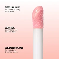 Brillant à lèvres revitalisant et lissant haute brillance Lipglass