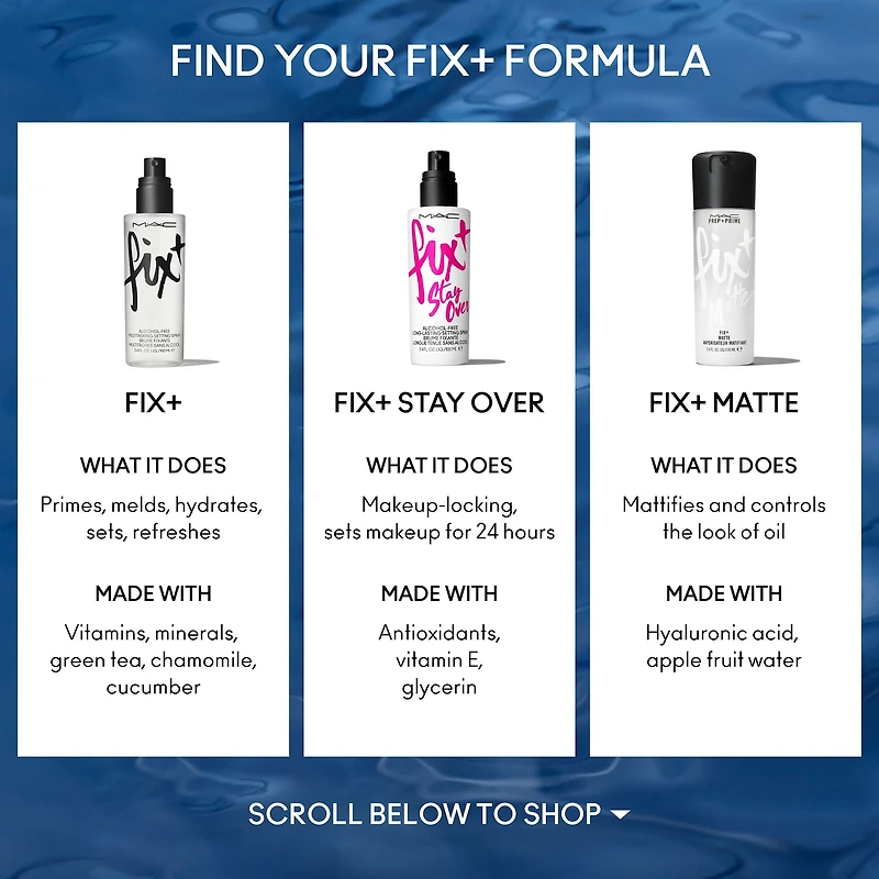 Brume fixante/rafraîchissante Prep + Prime Fix+ Matte