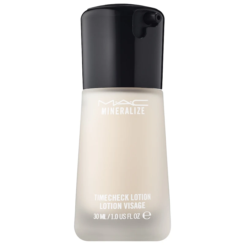 MAC Cosmetics Mineralize Timecheck Lotion Blurring and Pore-Minimizing Moisturizer 1 oz/ 30 mL
