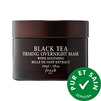 Masque raffermissant de nuit au thé noir