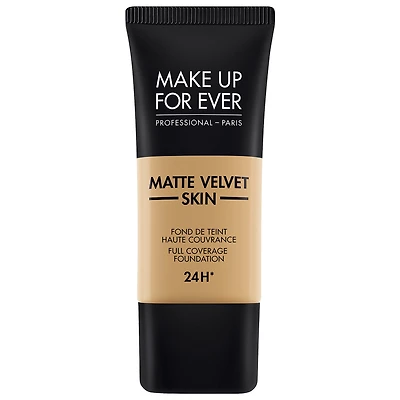 MAKE UP FOR EVER Matte Velvet Skin Full Coverage Foundation Y405 Golden Honey 1.01 oz/ 30 mL
