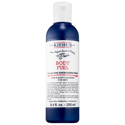 Kiehl's Since 1851 Body Fuel All-In-One Energizing Wash 8.4 oz/ 250 mL