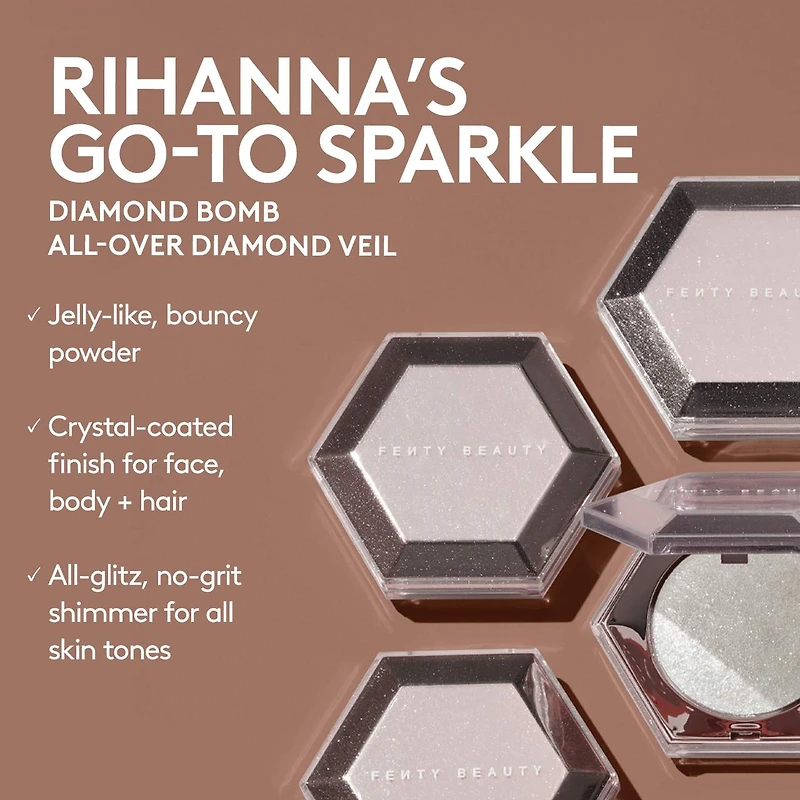 Voile diamant Diamond Bomb All-Over