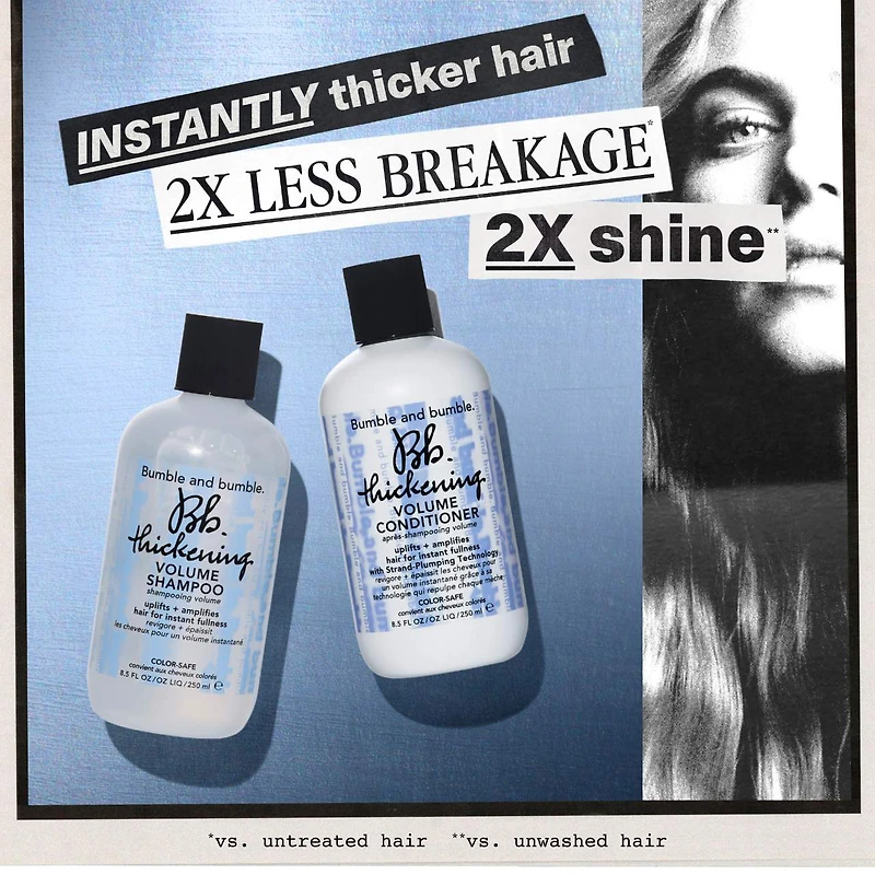 Mini shampoing épaississant