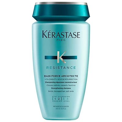 Shampoing fortifiant pour cheveux abîmés par le coiffage à la chaleur Resistance