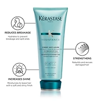 Revitalisant fortifiant pour cheveux abîmés par le coiffage à la chaleur Resistance