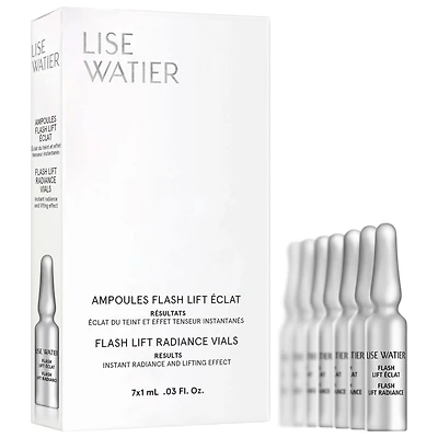 Lise Watier Flash Radiance Vials 0.03 oz/ 7x1 mL