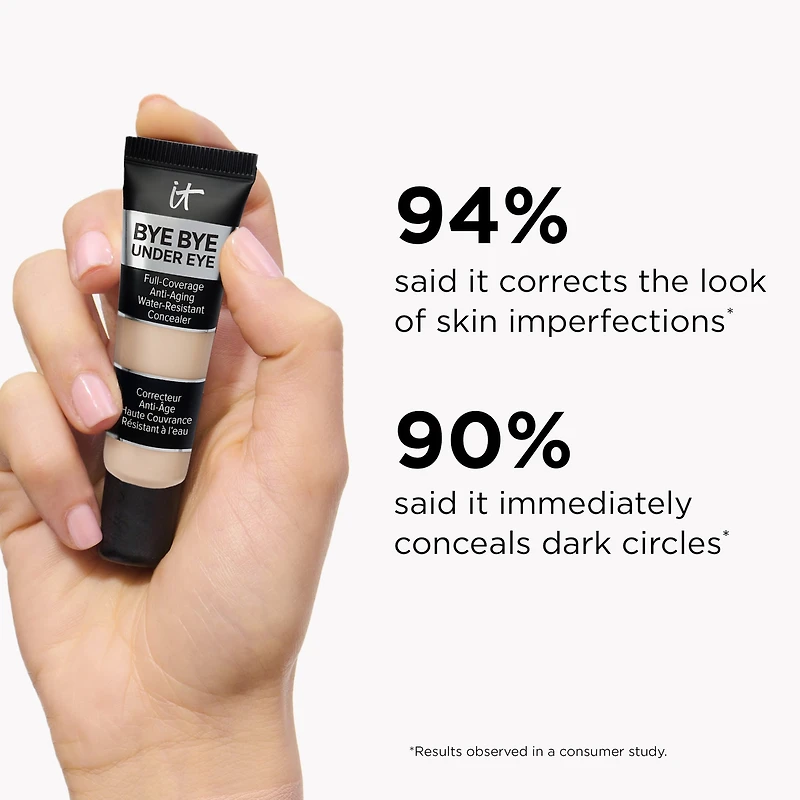Bye Under Eye Anti-Aging Full Coverage Concealer with Hyaluronic Acid