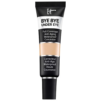 IT Cosmetics Bye Under Eye Anti-Aging Full Coverage Concealer with Hyaluronic Acid 0.4 oz/12 ml