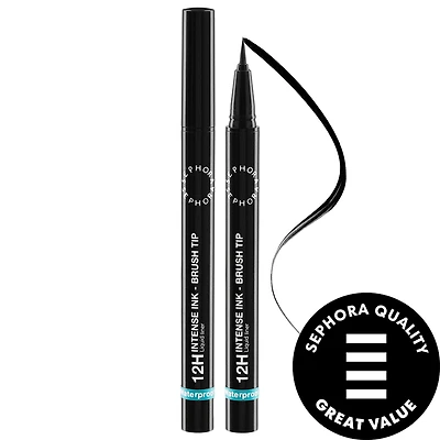 12H Intense Ink Brush Tip Liquid Liner
