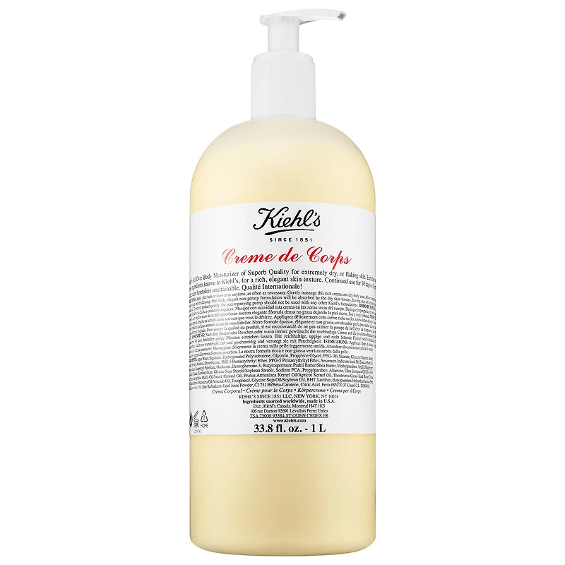 Crème de Corps Refillable Hydrating Body Lotion with Squalane