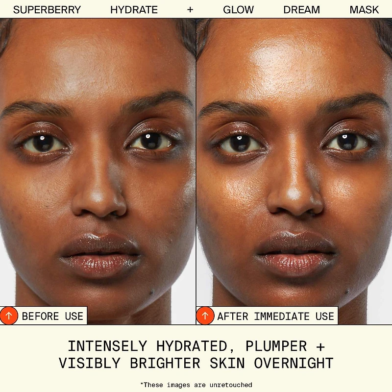 Superberry Hydrate + Glow Dream Night Cream Mask with Vitamin C