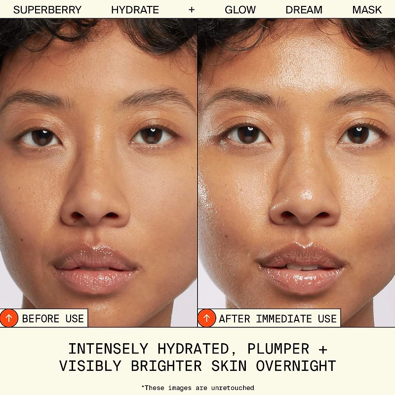 Superberry Hydrate + Glow Dream Night Cream Mask with Vitamin C