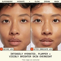 Superberry Hydrate + Glow Dream Night Cream Mask with Vitamin C