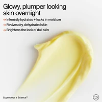 Crème de nuit et masque avec vitamine C Superberry Hydrate + Glow Dream